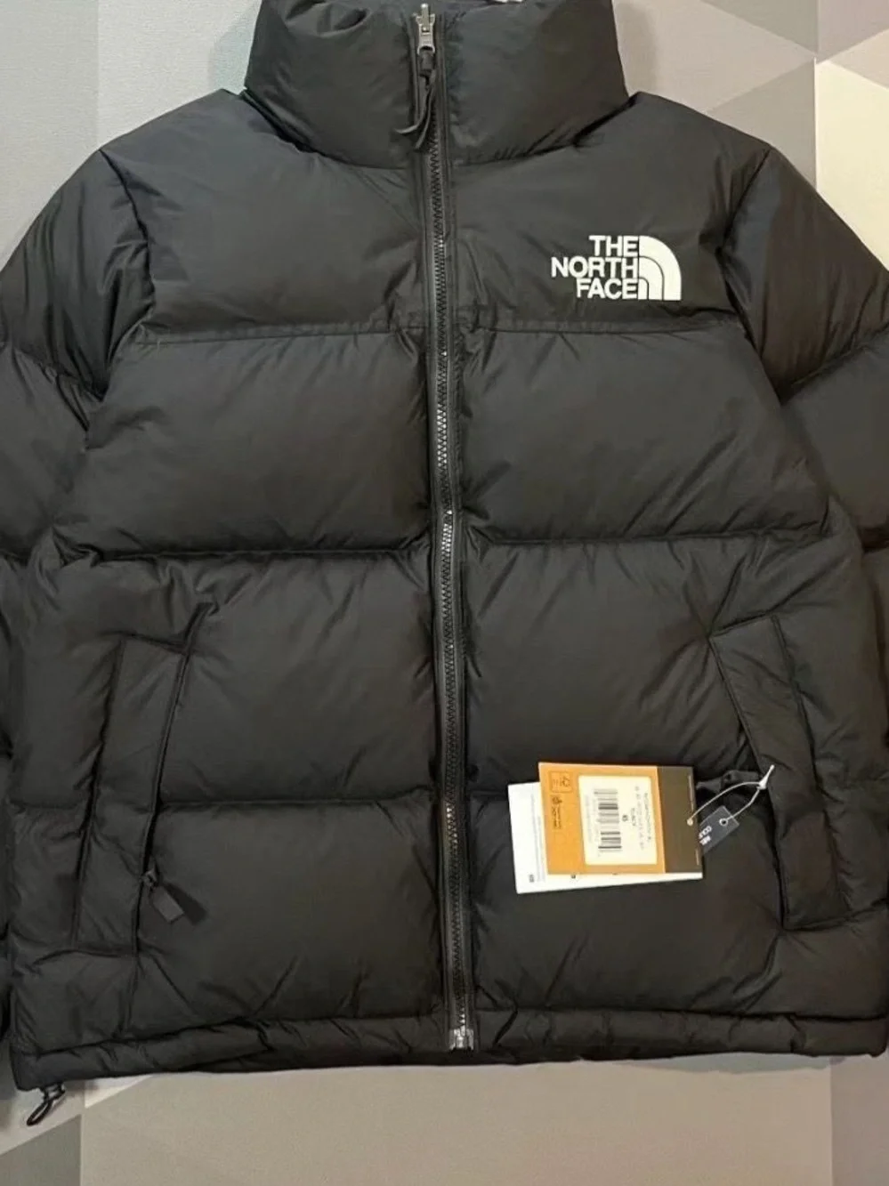 NWT The North Face Men’s Black 700 Down Hooded Full Zip Puffer Jacket Size XS-XL